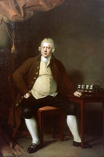 Portrait of Richard Arkwright English inventor